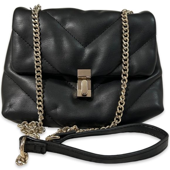 Zara Handbags - Zara Black Women's Quilted Shoulder Purse